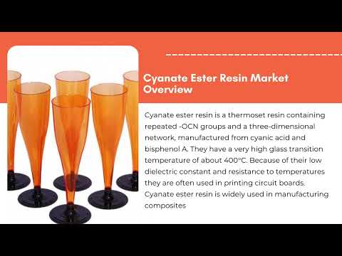 Cyanate Ester Resin Market Developments Trends | Exactitude Consultancy Reports