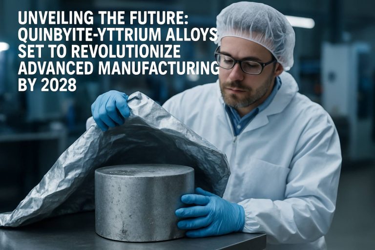 De Toekomst Onthuld: Quinbyiet-Yttrium Alloys Zal Geavanceerde Productie Tegen 2028 Revolutioneren (2025)